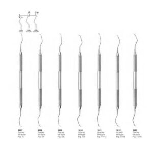 D070 Periodontia instruments gracey curettes AF type, MF type