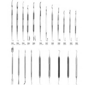 D074 Dental modelling instruments Le Cron Hylin Zahle Gritman Beale Vehe Pk Thomas