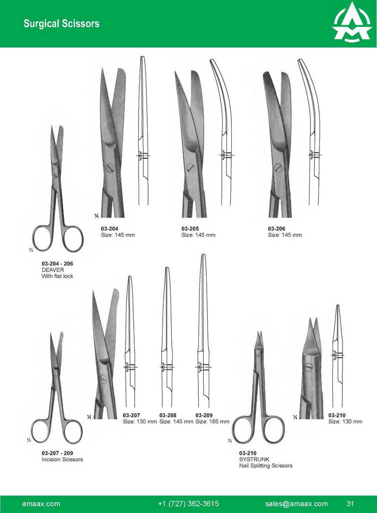 G031 Surgical Scissors Deaver Systrunk Incision