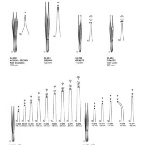 G062 Tissue Forceps Brown Graefe Standard