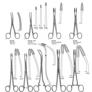 G066 Sponge Dressing Forceps Bryant Lister Gross Duplay