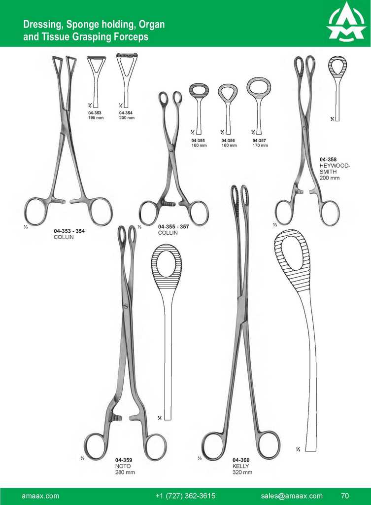 G070 Tissue Grasping Forceps Collin Heywood Noto Kelly
