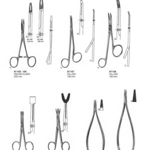 G098 Needle Holders Hegar Olsen Gillies Gillies Eiselsberg Schoemaker Lothcrile Tonnis