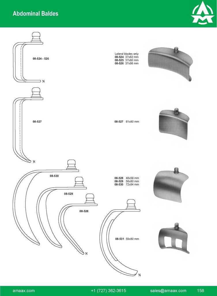 G158 Abdominal Baldes