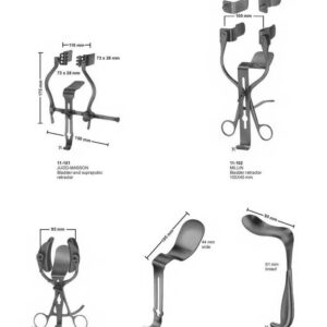 G199 Bladder Retractors Judd Masson Millin Legueu Kocher