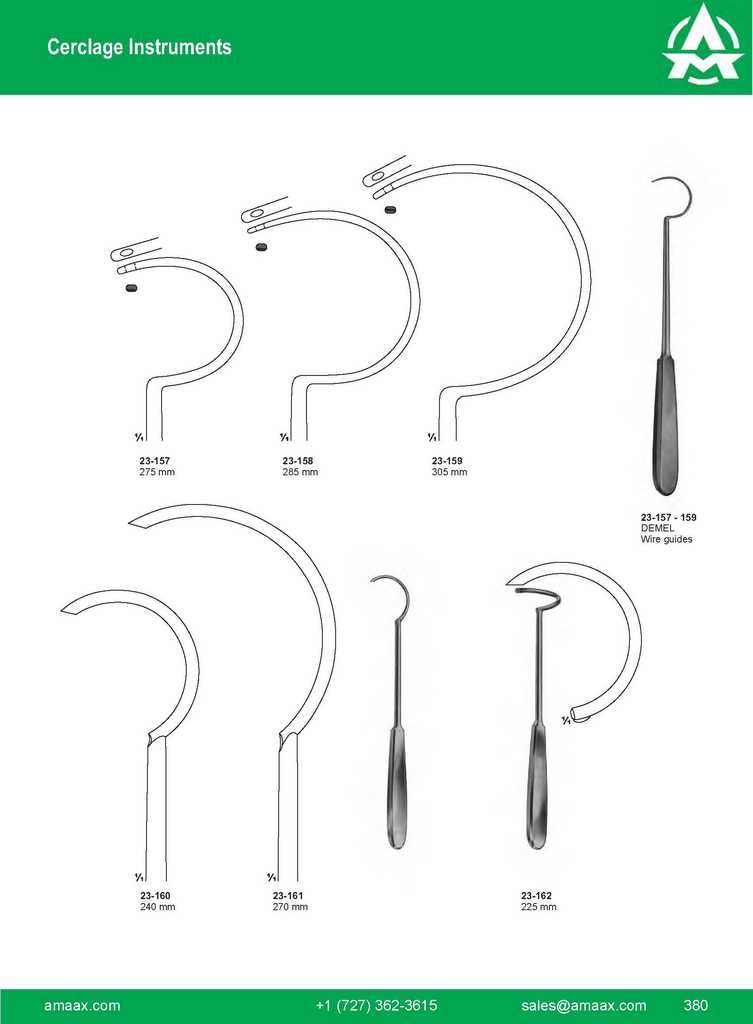 G380 Cerclage Instruments Demel