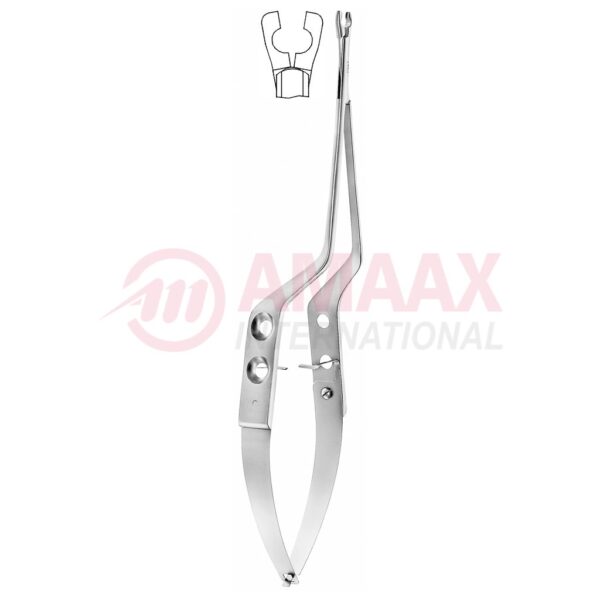 apply forceps for yasargil standard clip 17cm forceps handle bayonet jaw fixed 40 774 17 40 774 23 jpg