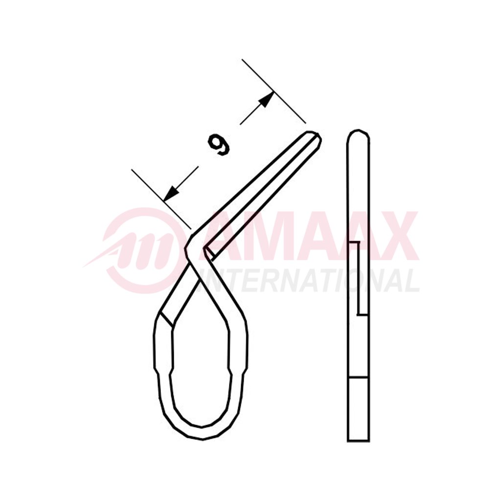 standard vessel clip 9mm angled no implants 40 567 46 jpg