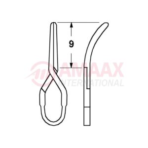 standard vessel clip 9mm light curved no implants 40 567 52 jpg