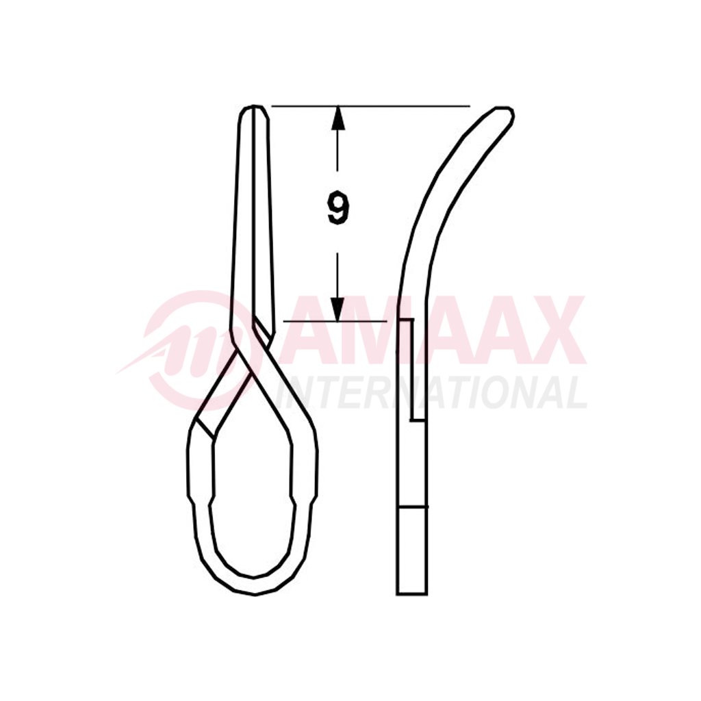 standard vessel clip 9mm light curved no implants 40 567 52 jpg