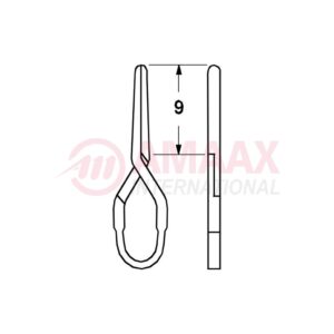 standard vessel clip 9mm straight no implants 40 567 50 jpg